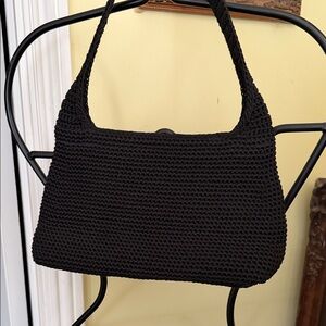The SAK Elegant Black Crochet Women's Bag
